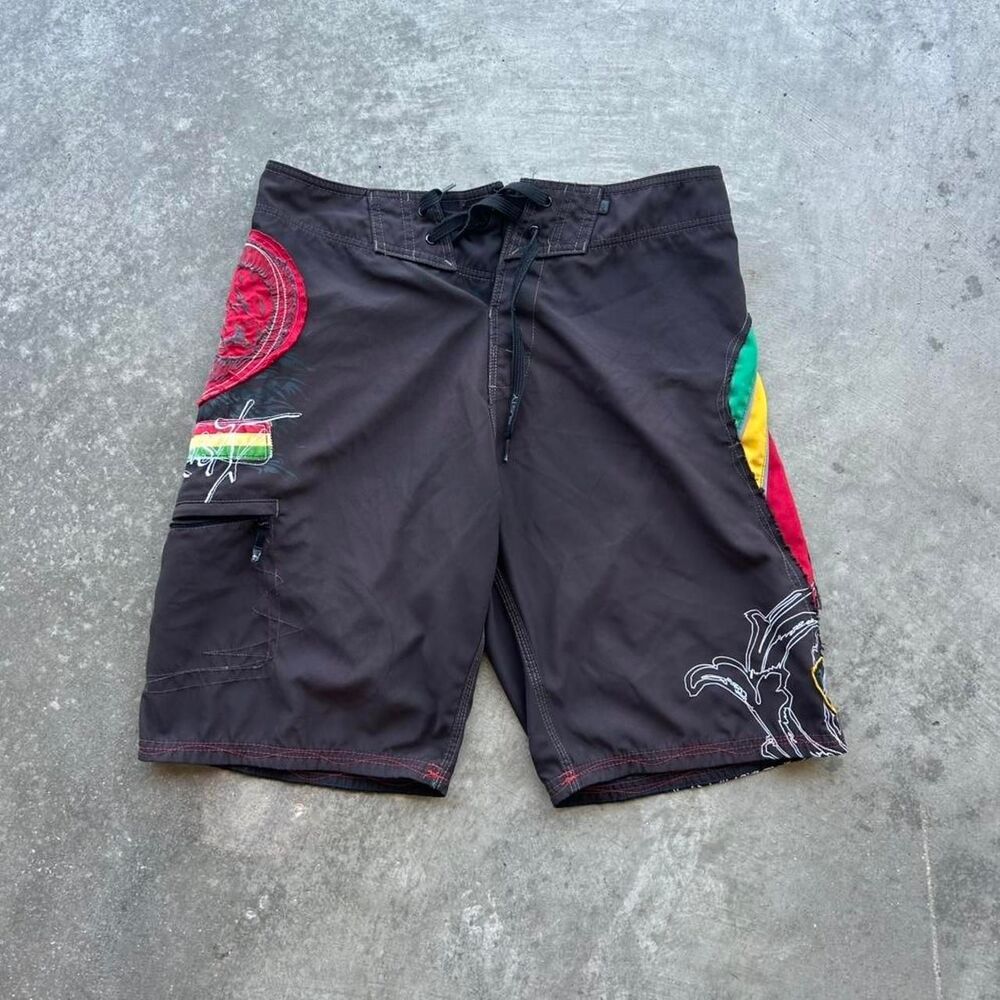 Unbranded Men's multi Swim-briefs-shorts - Picture 1 of 5